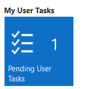 User Task Tile